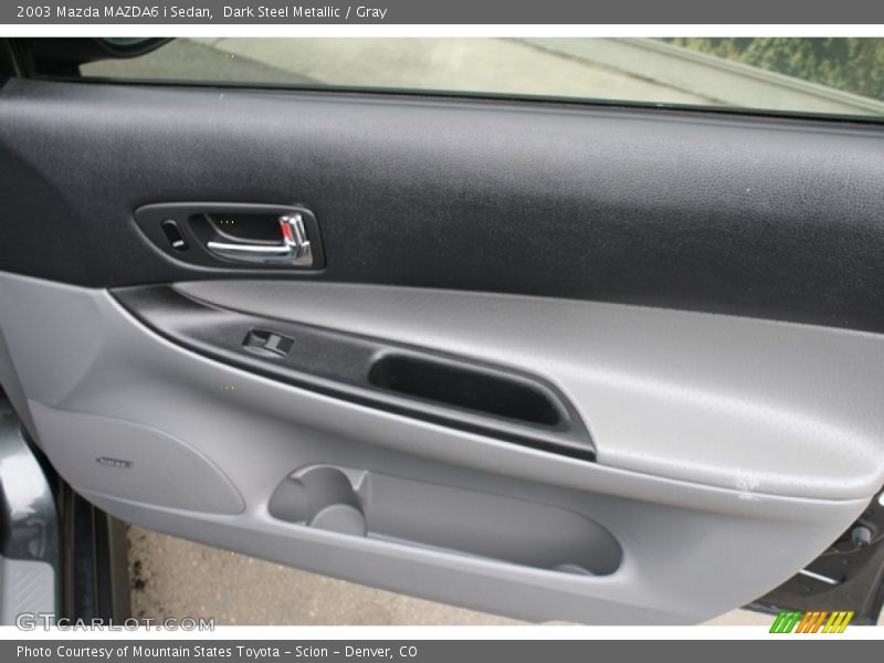 Dark Steel Metallic / Gray 2003 Mazda MAZDA6 i Sedan