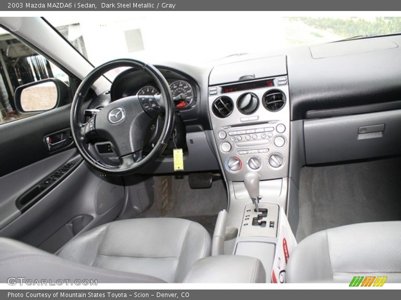 Dark Steel Metallic / Gray 2003 Mazda MAZDA6 i Sedan