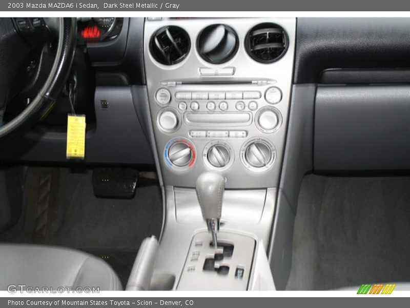 Dark Steel Metallic / Gray 2003 Mazda MAZDA6 i Sedan