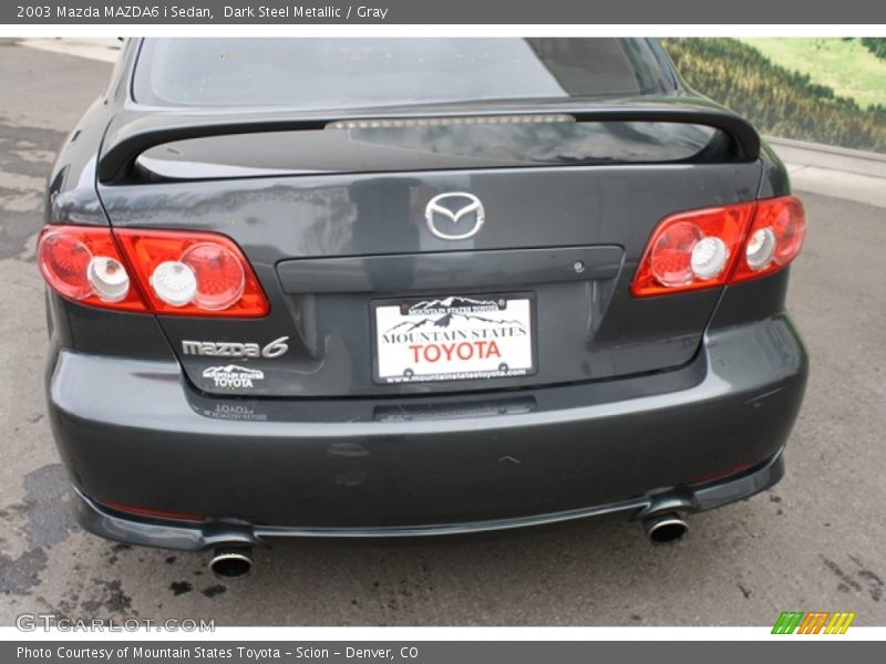 Dark Steel Metallic / Gray 2003 Mazda MAZDA6 i Sedan