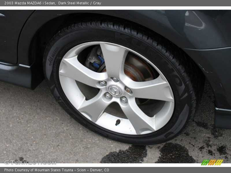 Dark Steel Metallic / Gray 2003 Mazda MAZDA6 i Sedan