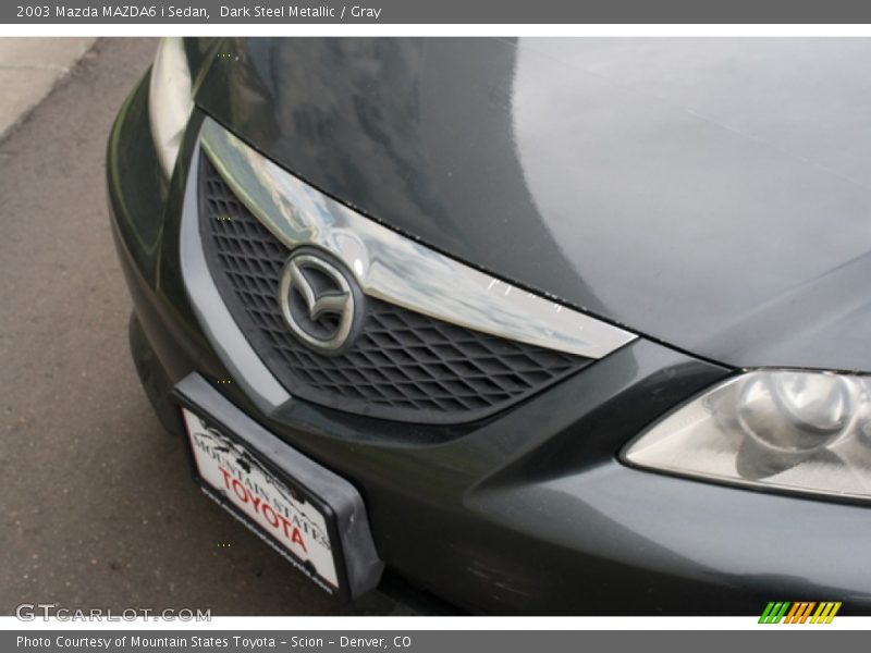 Dark Steel Metallic / Gray 2003 Mazda MAZDA6 i Sedan