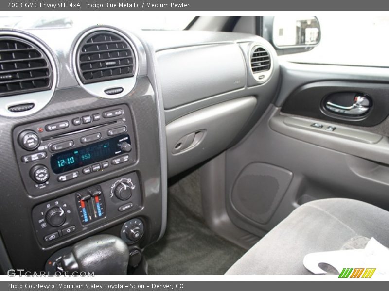 Indigo Blue Metallic / Medium Pewter 2003 GMC Envoy SLE 4x4