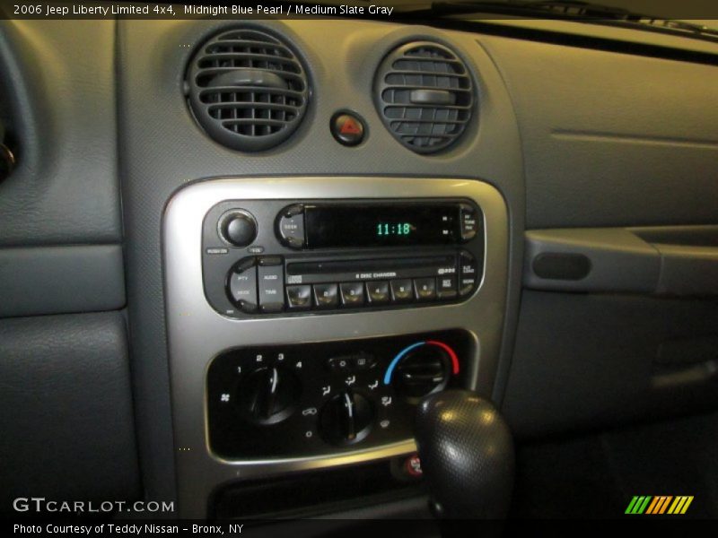 Midnight Blue Pearl / Medium Slate Gray 2006 Jeep Liberty Limited 4x4