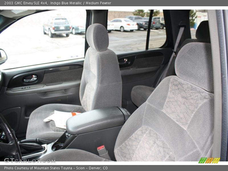 Indigo Blue Metallic / Medium Pewter 2003 GMC Envoy SLE 4x4
