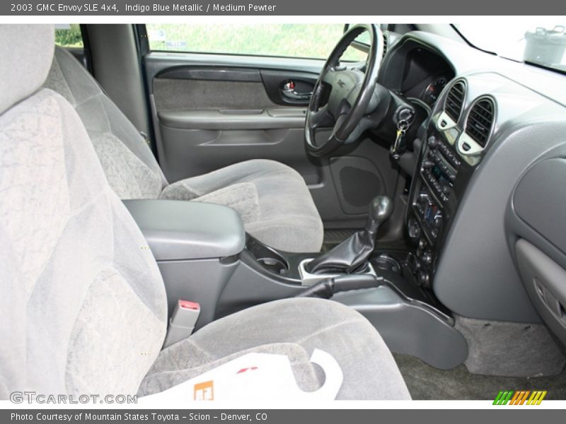 Indigo Blue Metallic / Medium Pewter 2003 GMC Envoy SLE 4x4