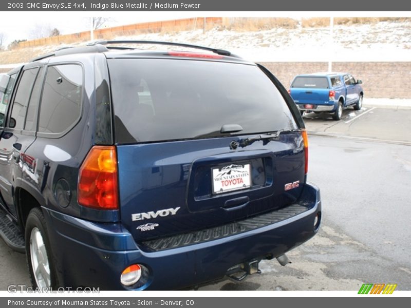 Indigo Blue Metallic / Medium Pewter 2003 GMC Envoy SLE 4x4