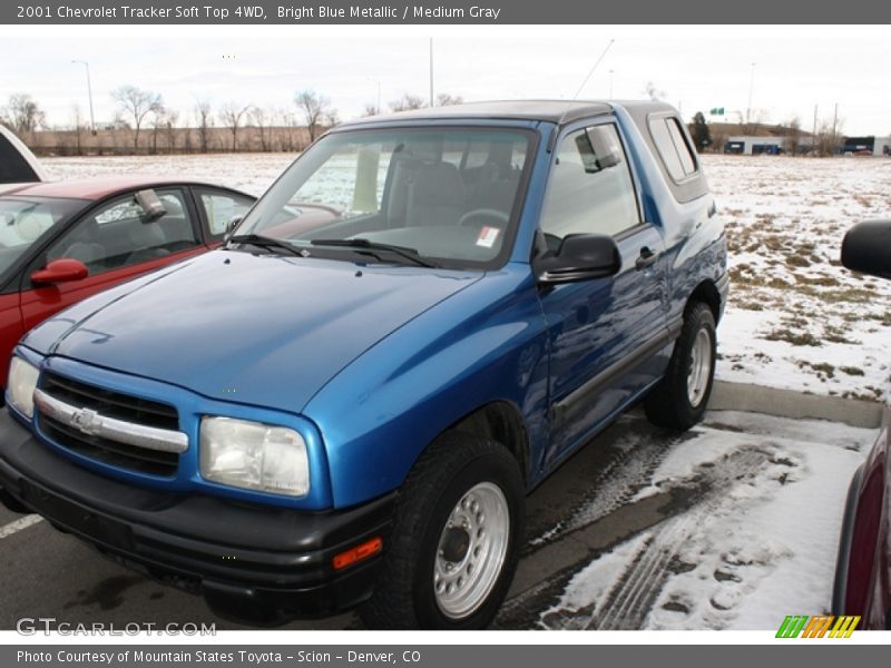 Front 3/4 View of 2001 Tracker Soft Top 4WD