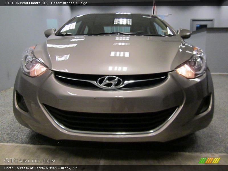 Desert Bronze / Beige 2011 Hyundai Elantra GLS