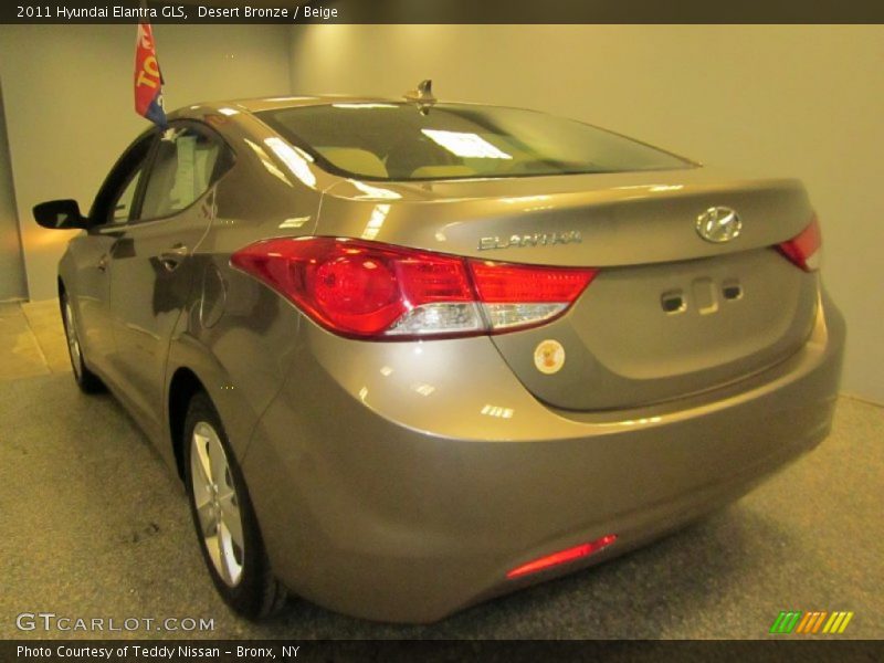Desert Bronze / Beige 2011 Hyundai Elantra GLS