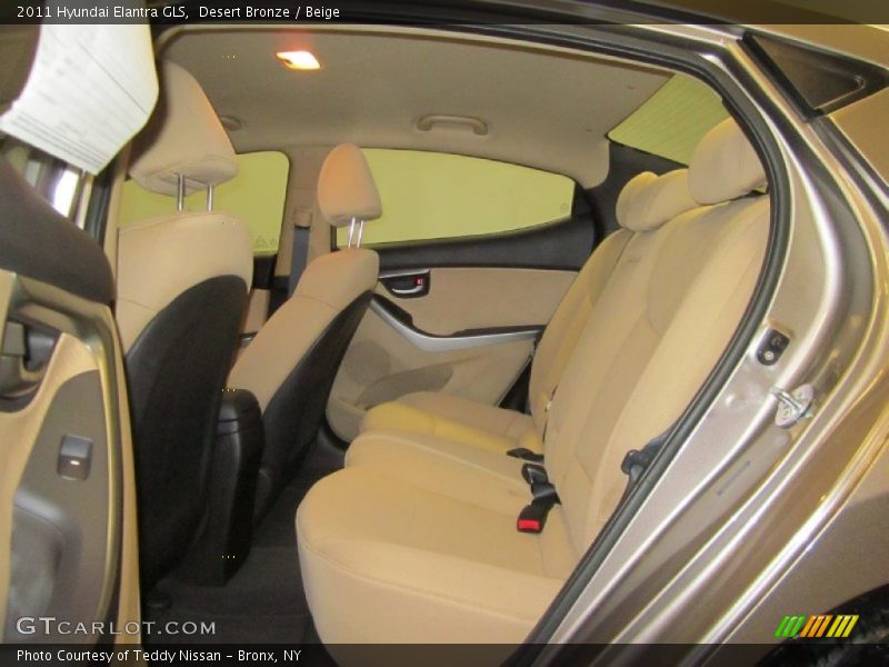  2011 Elantra GLS Beige Interior