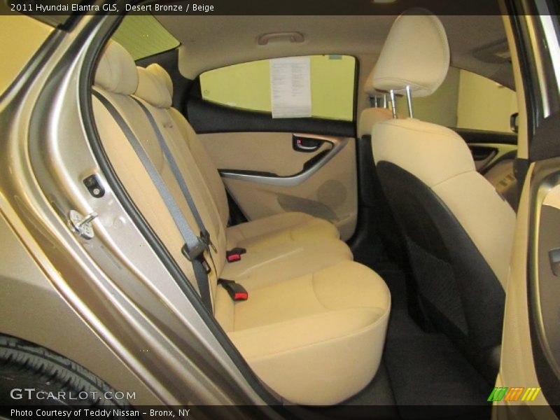  2011 Elantra GLS Beige Interior