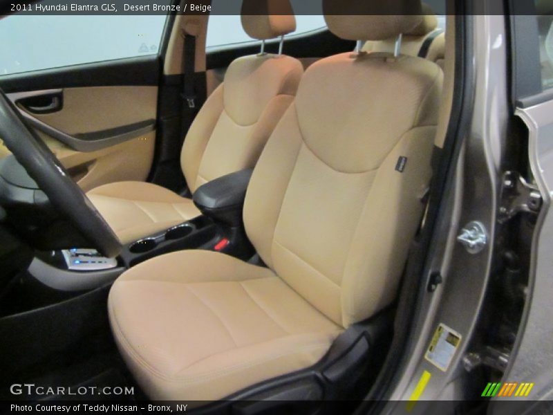  2011 Elantra GLS Beige Interior