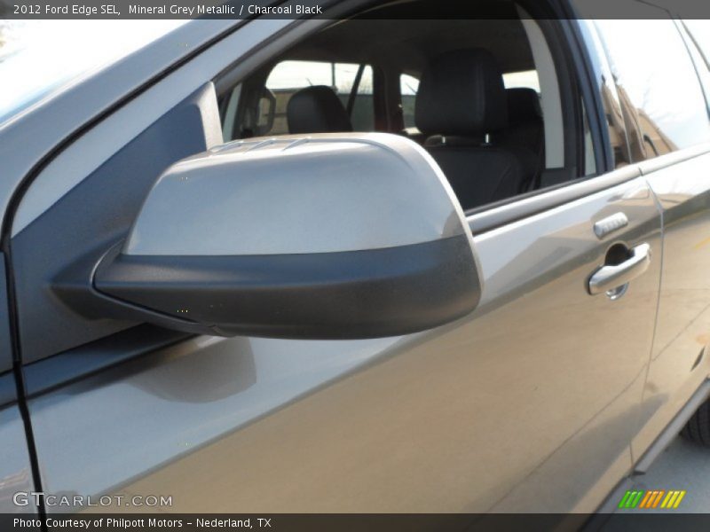 Mineral Grey Metallic / Charcoal Black 2012 Ford Edge SEL