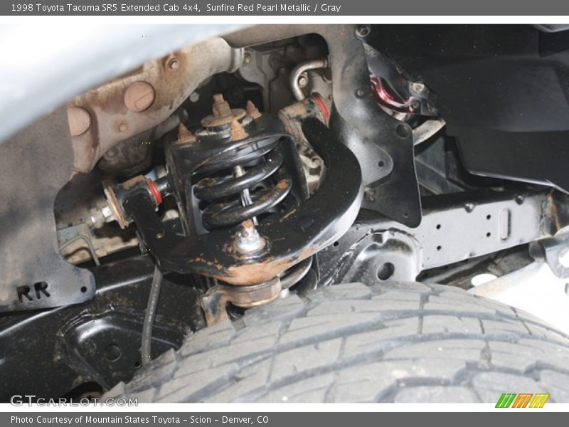 Undercarriage of 1998 Tacoma SR5 Extended Cab 4x4