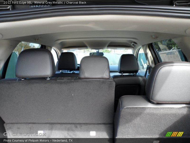 Mineral Grey Metallic / Charcoal Black 2012 Ford Edge SEL