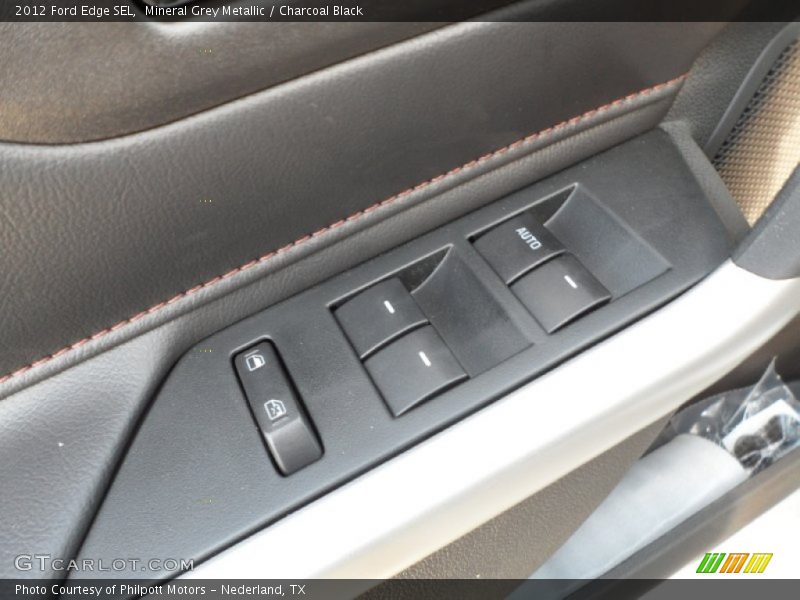 Mineral Grey Metallic / Charcoal Black 2012 Ford Edge SEL