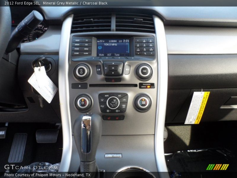 Mineral Grey Metallic / Charcoal Black 2012 Ford Edge SEL