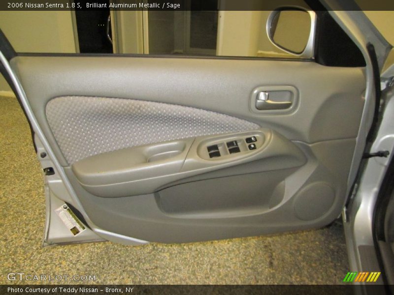 Brilliant Aluminum Metallic / Sage 2006 Nissan Sentra 1.8 S