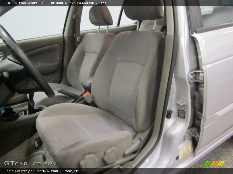 Brilliant Aluminum Metallic / Sage 2006 Nissan Sentra 1.8 S