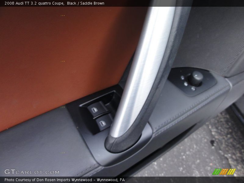 Black / Saddle Brown 2008 Audi TT 3.2 quattro Coupe