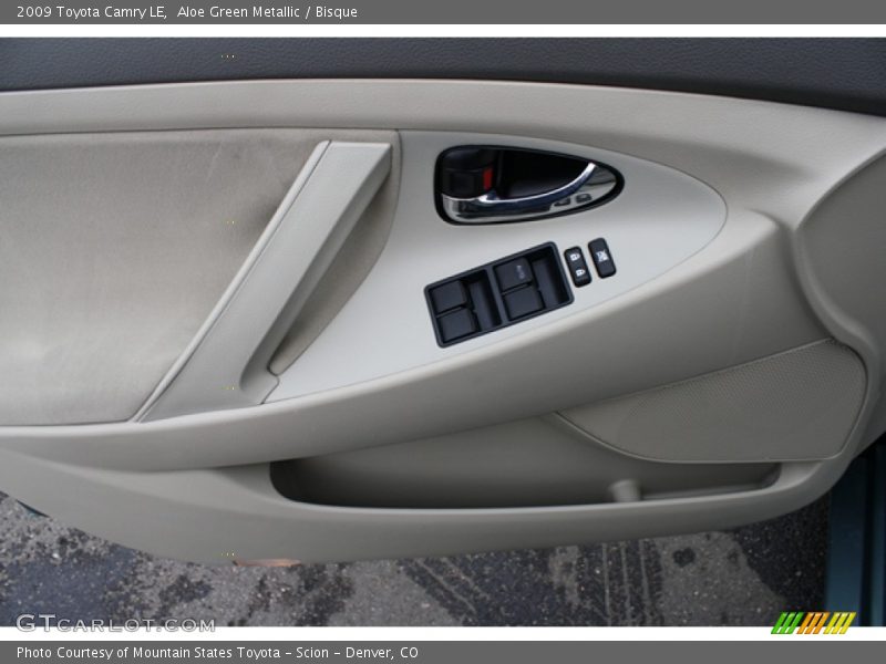 Aloe Green Metallic / Bisque 2009 Toyota Camry LE
