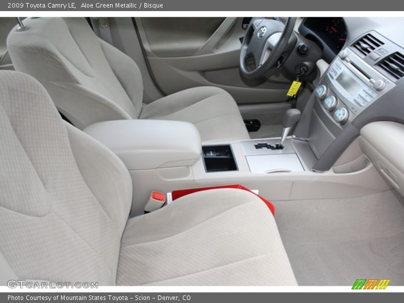 Aloe Green Metallic / Bisque 2009 Toyota Camry LE