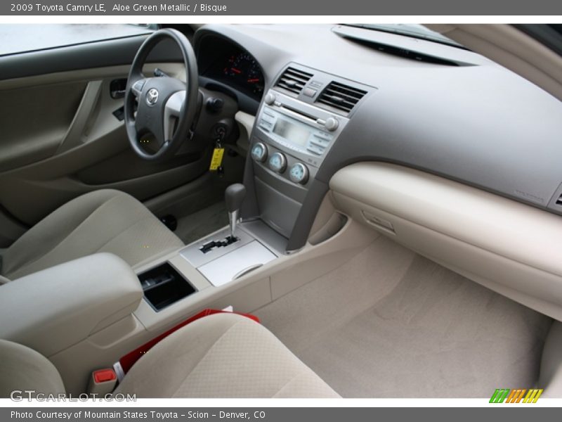 Aloe Green Metallic / Bisque 2009 Toyota Camry LE
