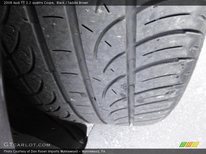 Black / Saddle Brown 2008 Audi TT 3.2 quattro Coupe
