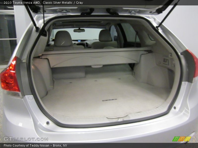 Classic Silver Metallic / Gray 2010 Toyota Venza AWD