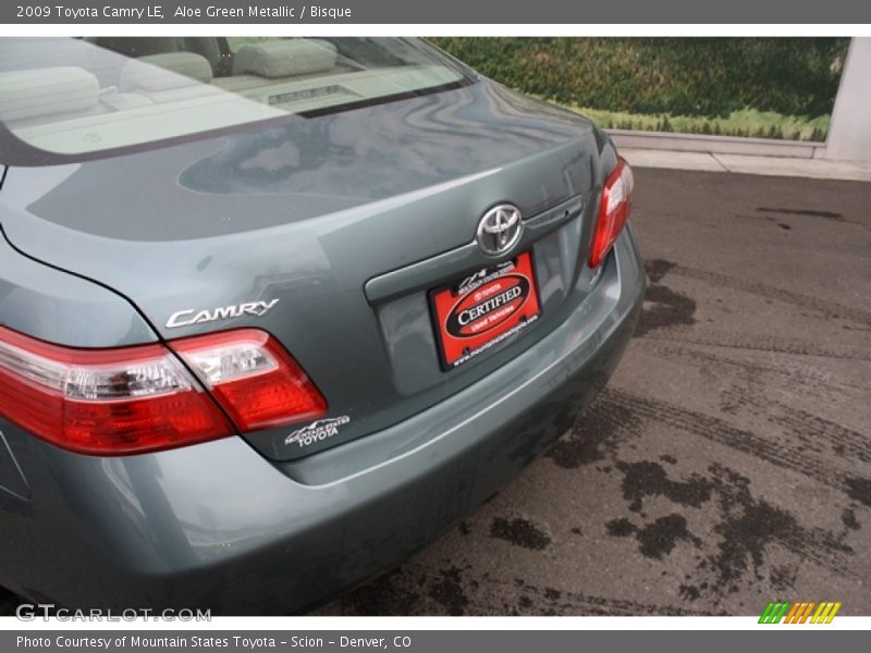 Aloe Green Metallic / Bisque 2009 Toyota Camry LE