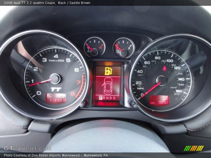  2008 TT 3.2 quattro Coupe 3.2 quattro Coupe Gauges