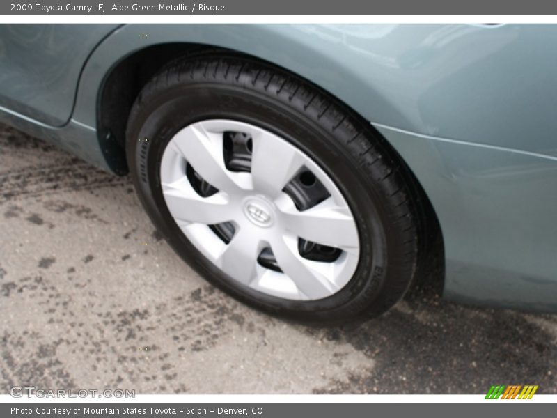 Aloe Green Metallic / Bisque 2009 Toyota Camry LE