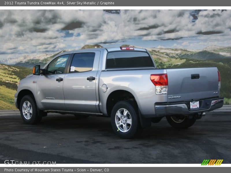 Silver Sky Metallic / Graphite 2012 Toyota Tundra CrewMax 4x4