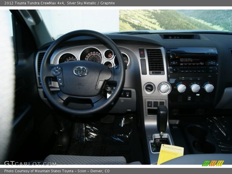 Silver Sky Metallic / Graphite 2012 Toyota Tundra CrewMax 4x4