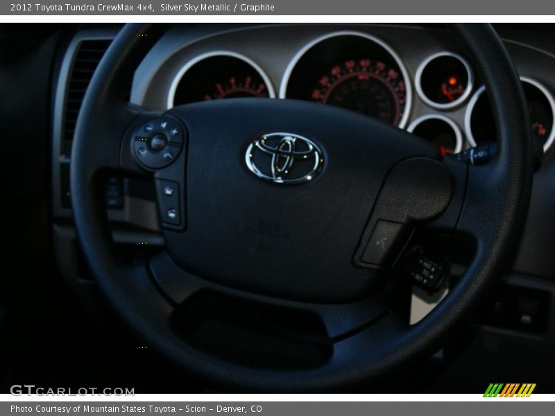 Silver Sky Metallic / Graphite 2012 Toyota Tundra CrewMax 4x4