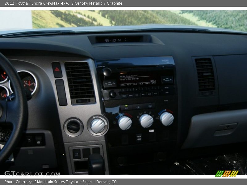 Silver Sky Metallic / Graphite 2012 Toyota Tundra CrewMax 4x4