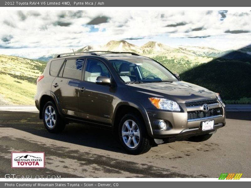 Pyrite Mica / Ash 2012 Toyota RAV4 V6 Limited 4WD