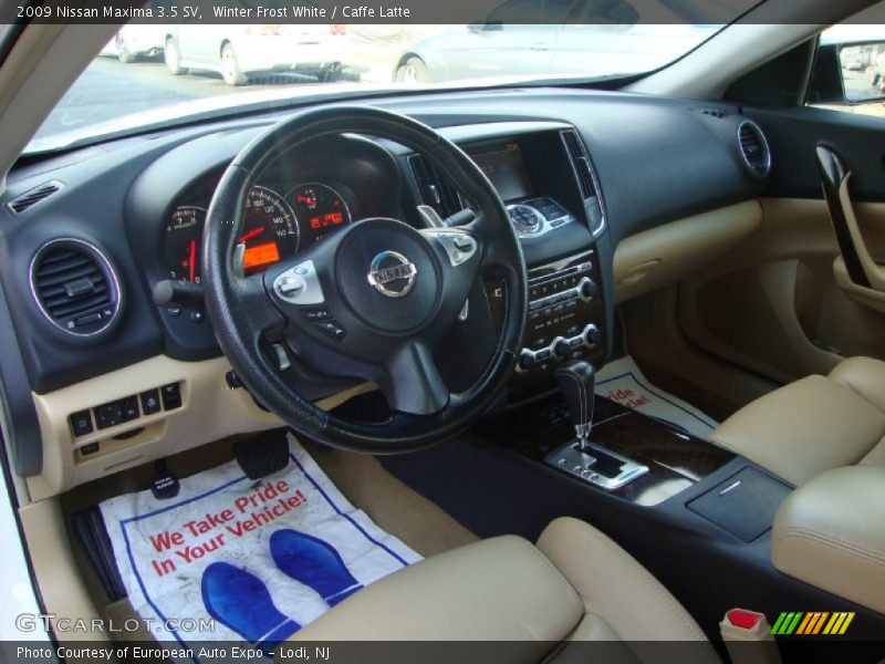  2009 Maxima 3.5 SV Caffe Latte Interior
