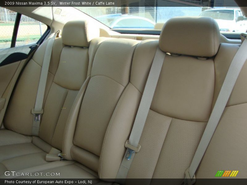  2009 Maxima 3.5 SV Caffe Latte Interior