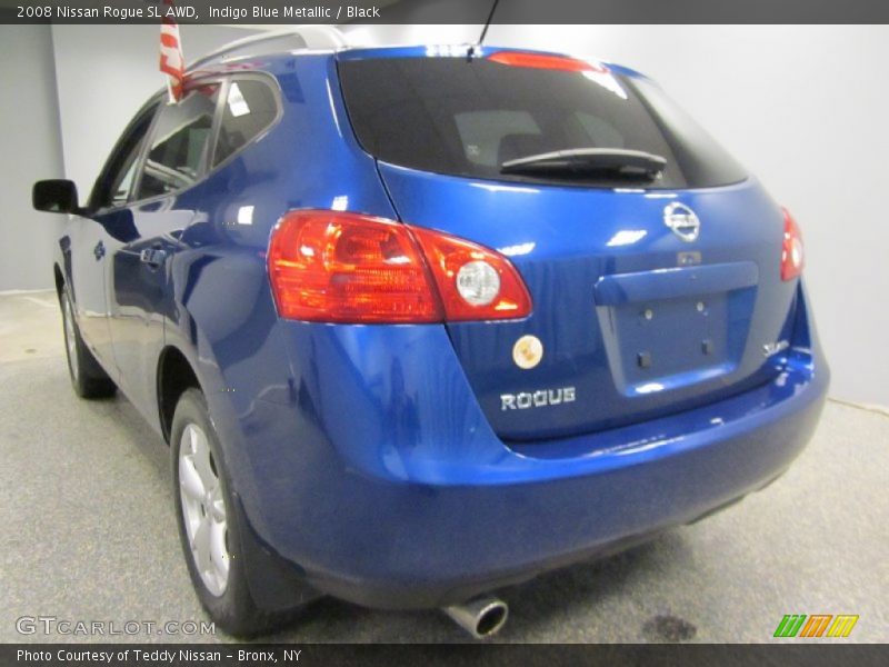 Indigo Blue Metallic / Black 2008 Nissan Rogue SL AWD