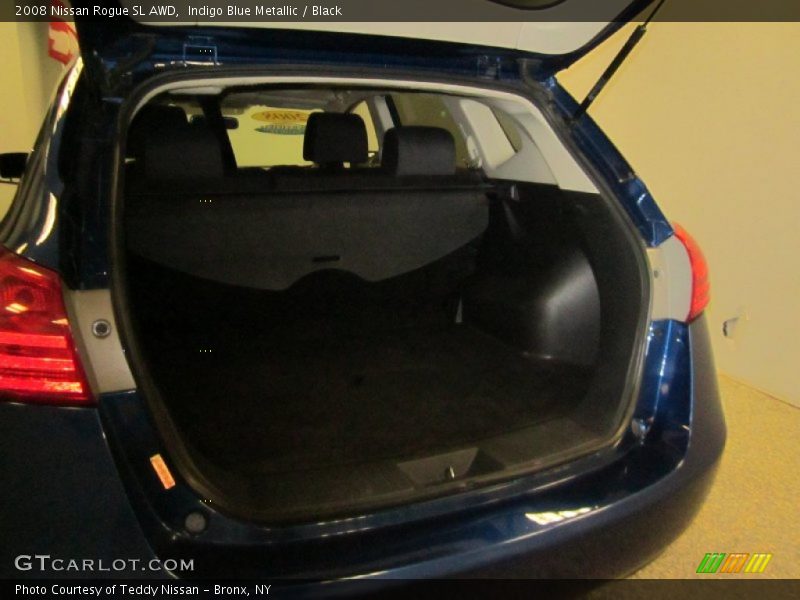 Indigo Blue Metallic / Black 2008 Nissan Rogue SL AWD