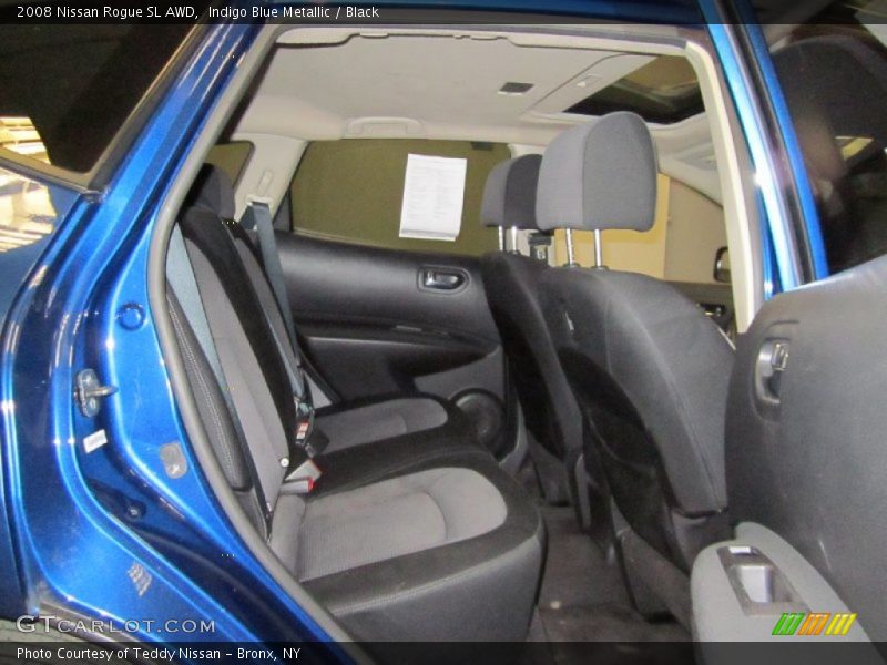 Indigo Blue Metallic / Black 2008 Nissan Rogue SL AWD
