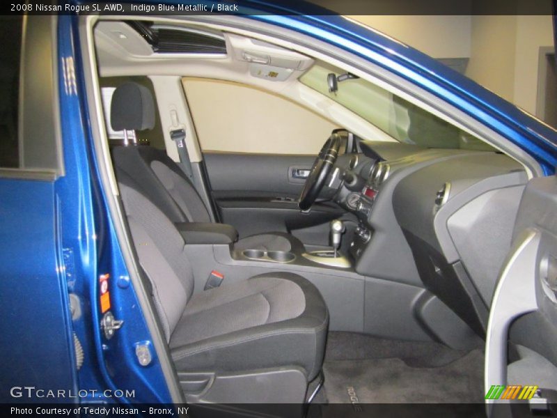 Indigo Blue Metallic / Black 2008 Nissan Rogue SL AWD