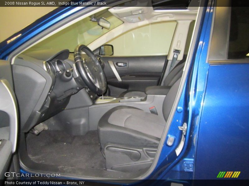 Indigo Blue Metallic / Black 2008 Nissan Rogue SL AWD