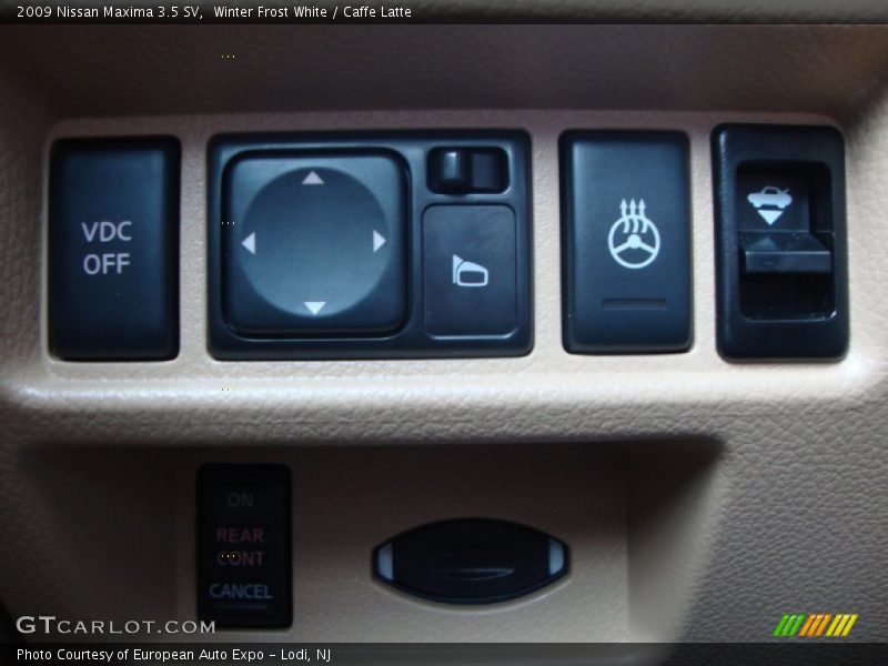 Winter Frost White / Caffe Latte 2009 Nissan Maxima 3.5 SV