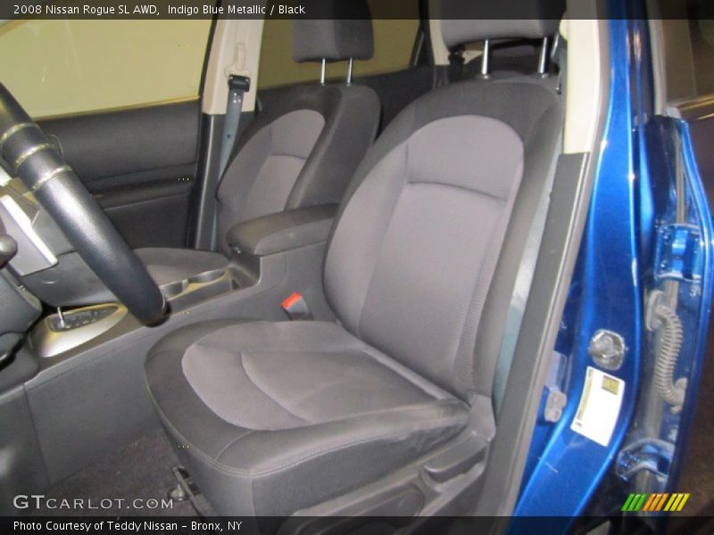 Indigo Blue Metallic / Black 2008 Nissan Rogue SL AWD