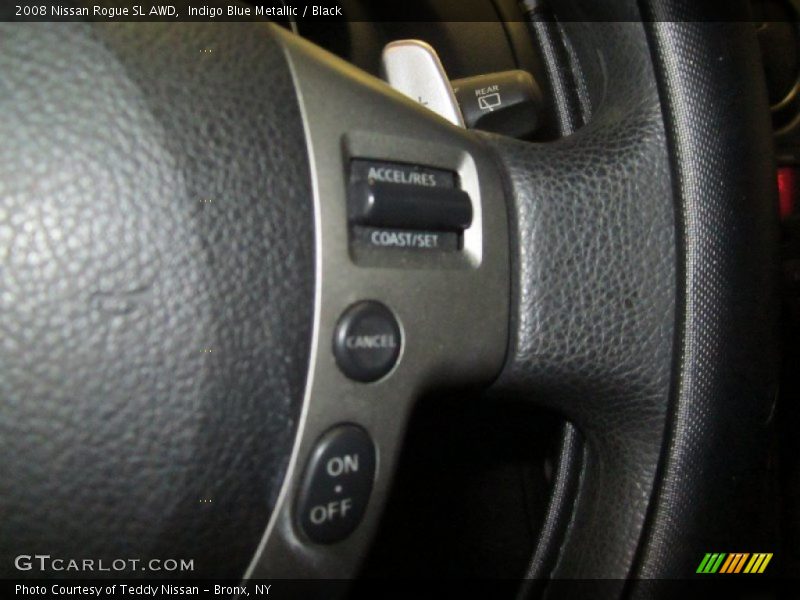 Indigo Blue Metallic / Black 2008 Nissan Rogue SL AWD