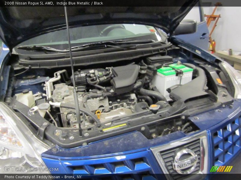 Indigo Blue Metallic / Black 2008 Nissan Rogue SL AWD