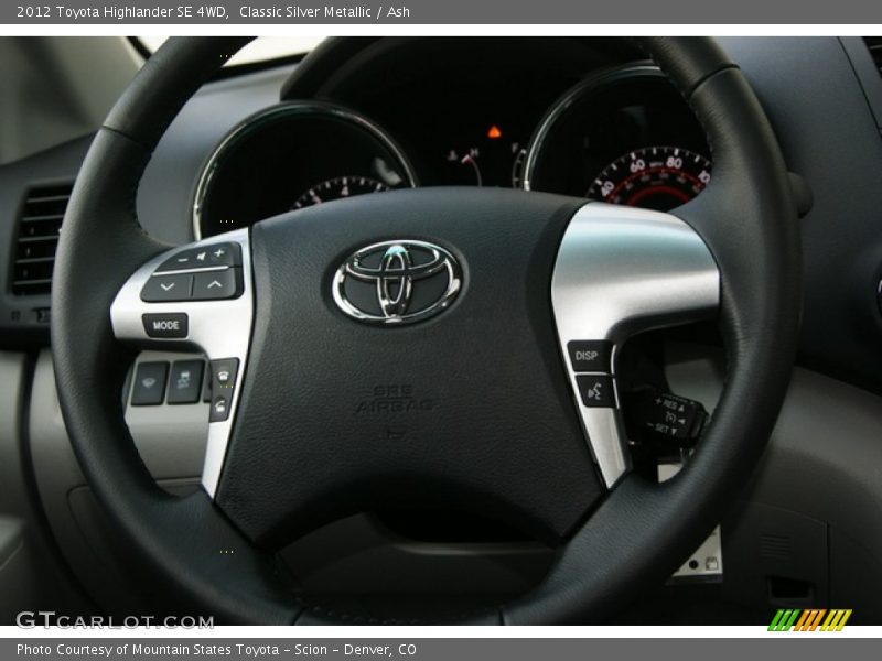 Classic Silver Metallic / Ash 2012 Toyota Highlander SE 4WD